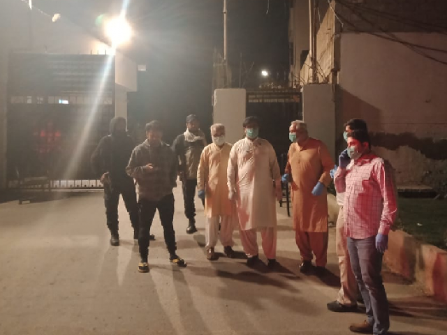 Area of Karachi coronavirus patient being screened as precautionary measures