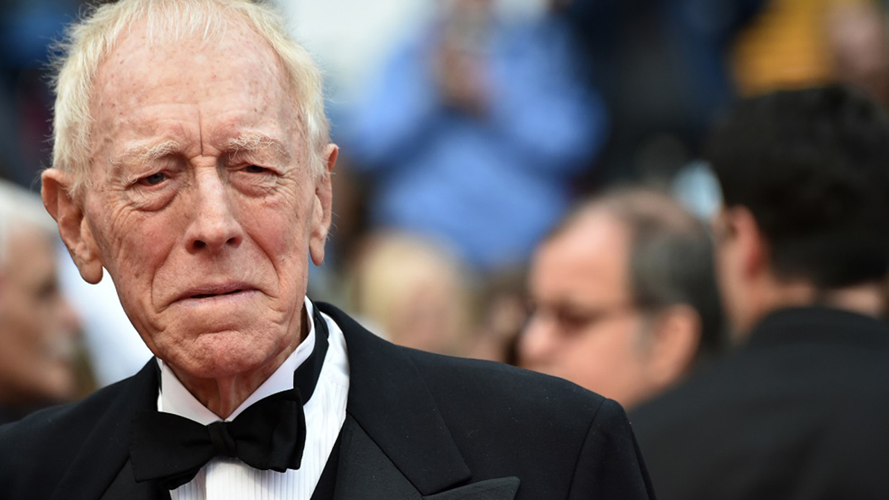 Max von Sydow departs at 90
