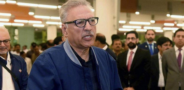 President Alvi extends support to Kashmiris amid coronavirus pandemic