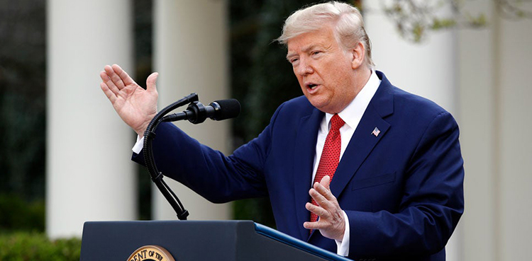 Trump extends US social distancing until April 30
