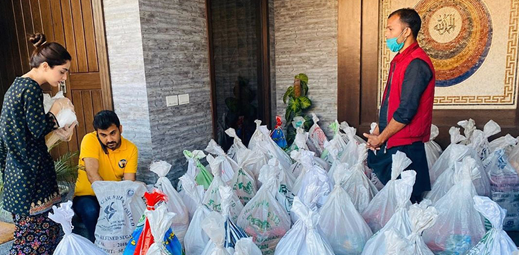 Celebs reach out to the needy in the wake of coronavirus pandemic