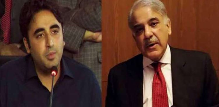 Parliamentary leaders huddle: Bilawal, Shahbaz protest as PM walks out