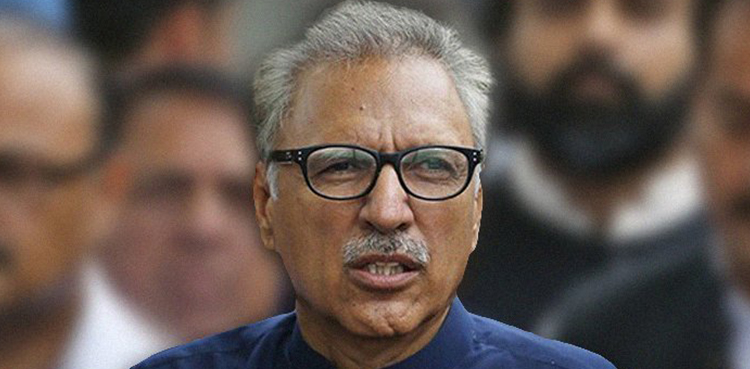Pray at home, President Alvi