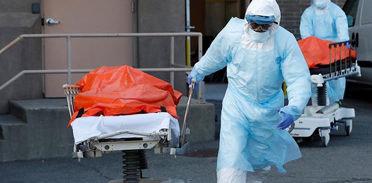 US death toll surpasses 10,000; China reports no new deaths