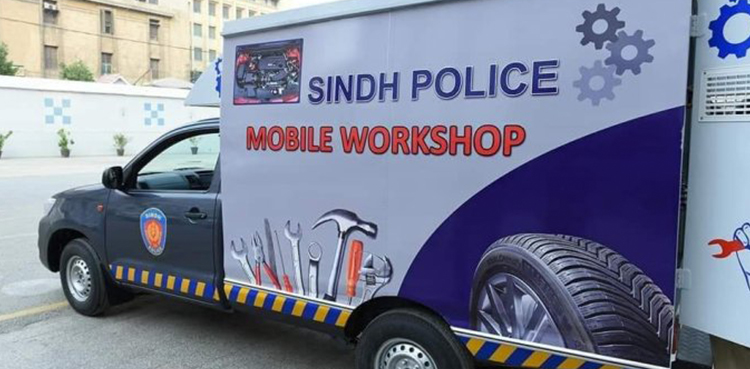 Karachi police to provide automobile repair service amid lockdown