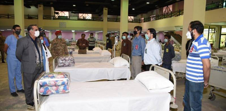 Karachi Expo Centre quarantine facility becomes operational