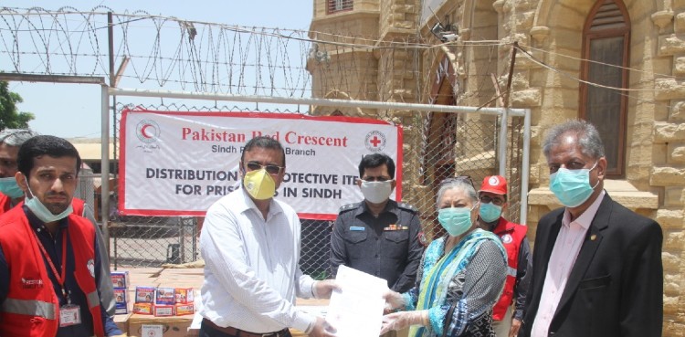 PRCS to help Sindh strengthen preventative measures against the spread of COVID19 in prisons