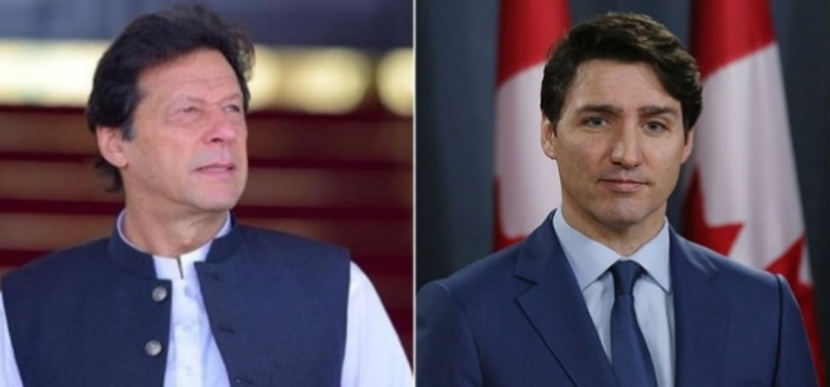 Imran Khan - Justin Trudeau