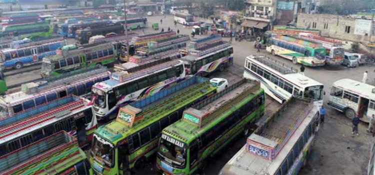 Intercity public transport resumed