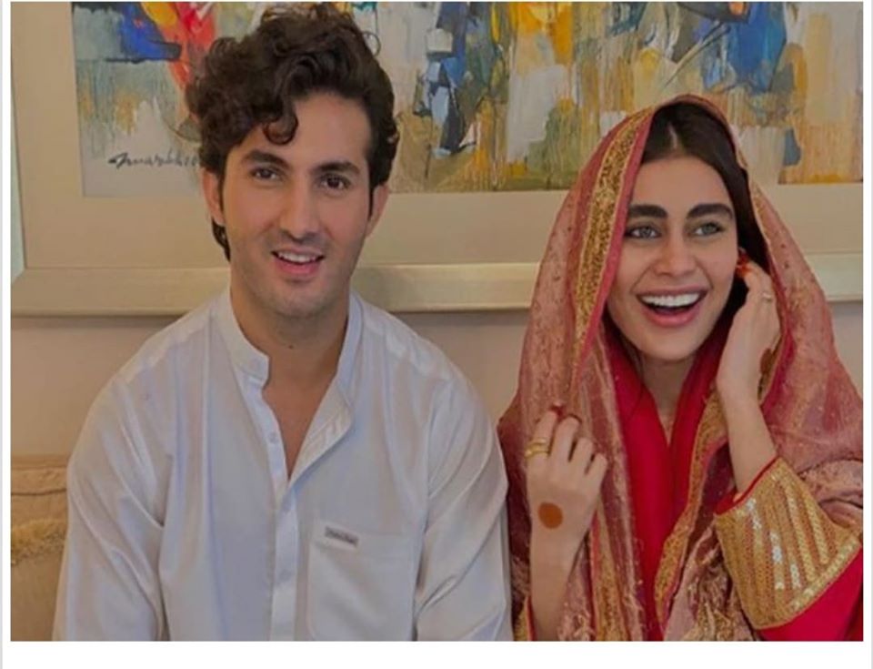 Sadaf Kanwal and Shehroz Sabzwari