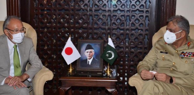 COAS Bajwa calls Mr Kuninori Matsuda, Ambassador of Japan to Pakistan