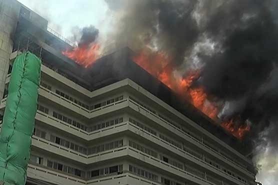 Fire erupts SITE area