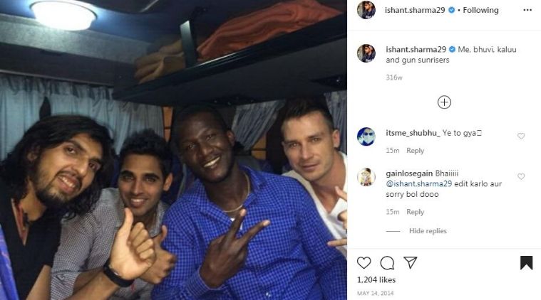 Ishant Sharma used derogatory language for Darren Sammy