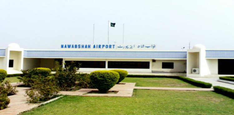 Nawabshah airport runway closed