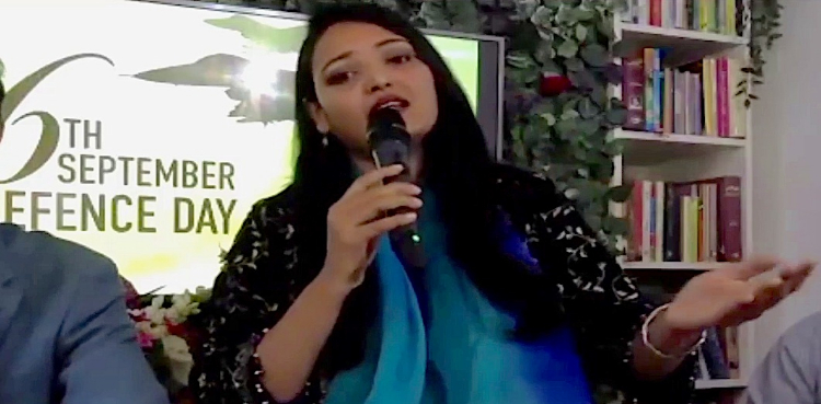 Saira Peter Defence day