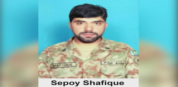 Pak Army soldier martyred