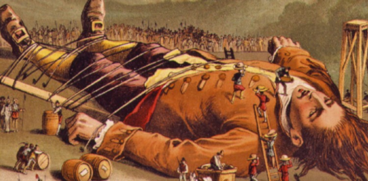 Gulliver’s travels, the fabled tales being told after more than two centuries