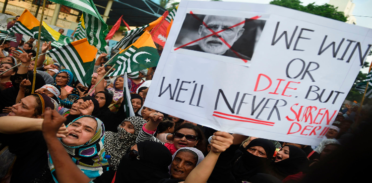 Land grab annexation of Kashmir