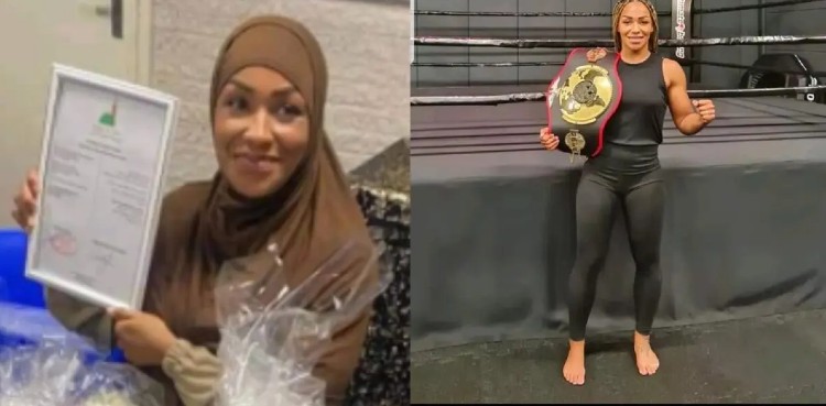 Boxing star Ruby Mesu converts to Islam