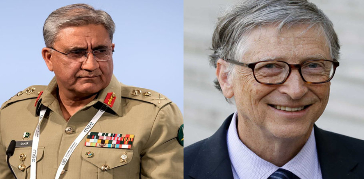 COAS General Bajwa Bill Gates