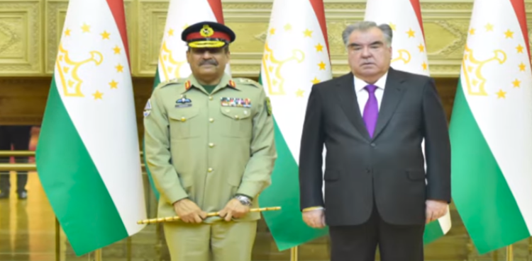 General Nadeem Raza Tajikistan