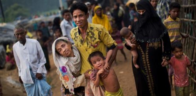 Bangladesh ships Rohingya refugees to remote island