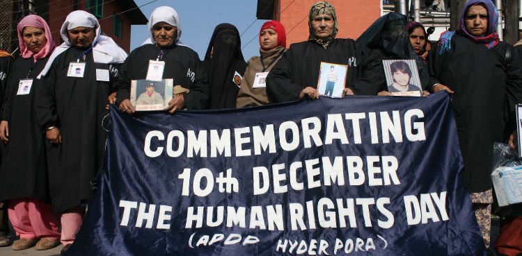 Protest in Neelum Valley IIOJK on Human Rights Day