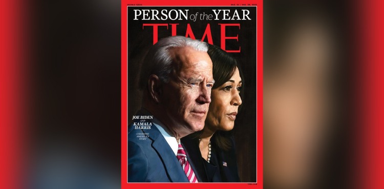 Joe Biden Kamala Harris TIME Person