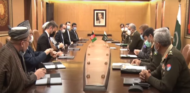 Afghan leader COAS Bajwa