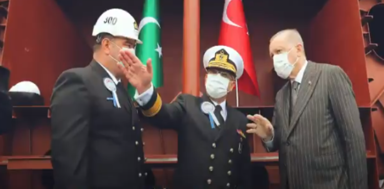 Tayyip Erdogan Pakistan Navy