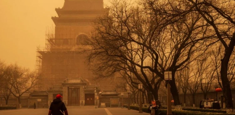 In pictures: ‘Biggest sandstorm in a decade’ chokes Beijing
