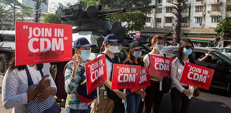 Myanmar activists pledge more protests after deadliest day since coup
