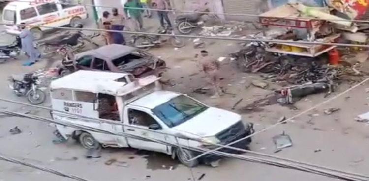 Karachi: One Sindh Rangers officer martyred, several others wounded in Orangi blast