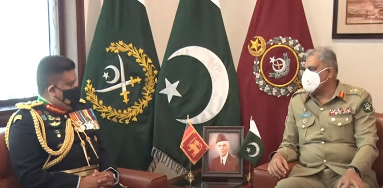 COAS General Bajwa, Sri Lankan Counterpart discuss bilateral relations