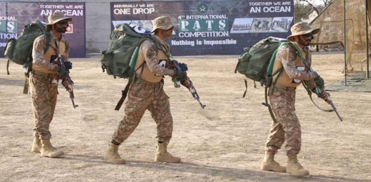 4th International Pakistan Army Team Spirit Competition