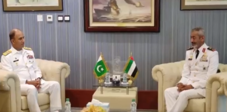 Naval Chief’ visit to UAE, discusses bilateral relations with senior commanders