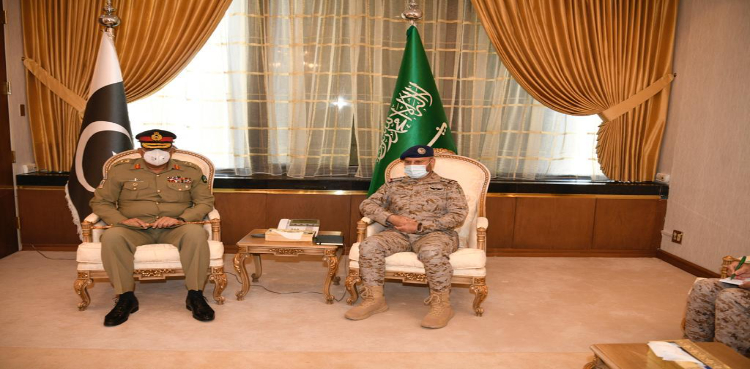 COAS General Bajwa, Saudi Counterpart discuss bilateral relations and security cooperation