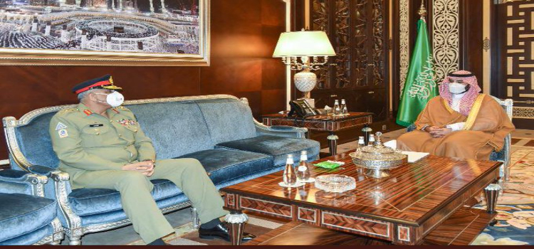 COAS General Bajwa, Saudi Crown Prince mull over bilateral relation and security cooperation