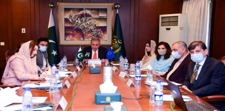 FM Qureshi reiterates Pakistan’s commitment to strengthen ties with EU