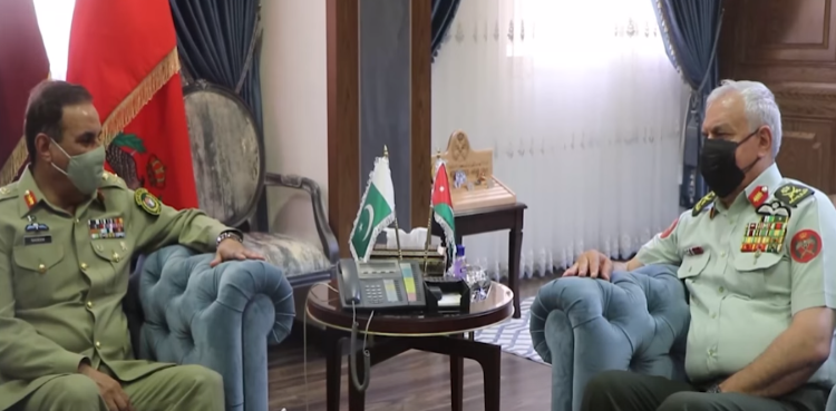 CJCSC General Nadeem Raza, Jordanian counterpart mull over bilateral relations, cooperation