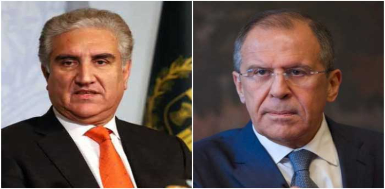 FM Qureshi Sergey Lavrov