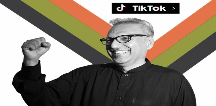 President Arif Alvi joins TikTok to motivate Pakistan’s youth