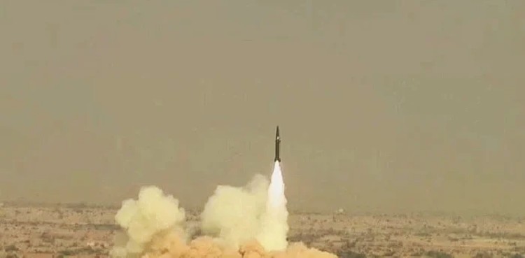 Pakistan conducts successful training launch of ballistic missile ‘Ghaznavi’