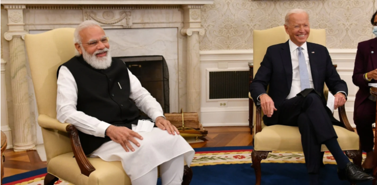 Joe Biden lectures Narendra Modi on Gandhi’s philosophy