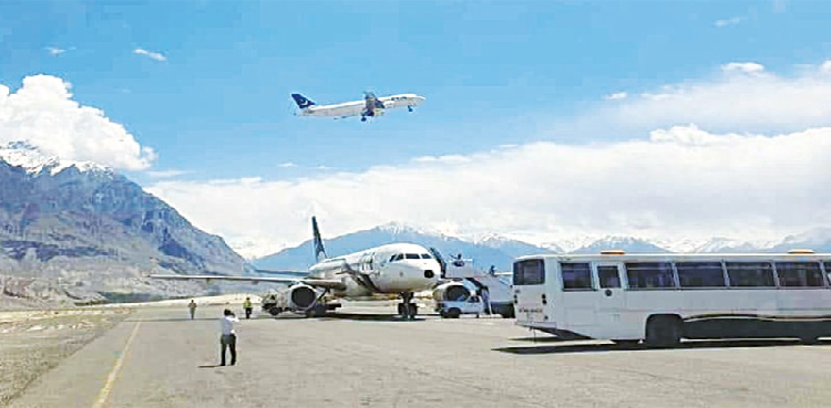 INTERNATIONAL FLIGHTS STARTED AT SKARDU FROM TODAY