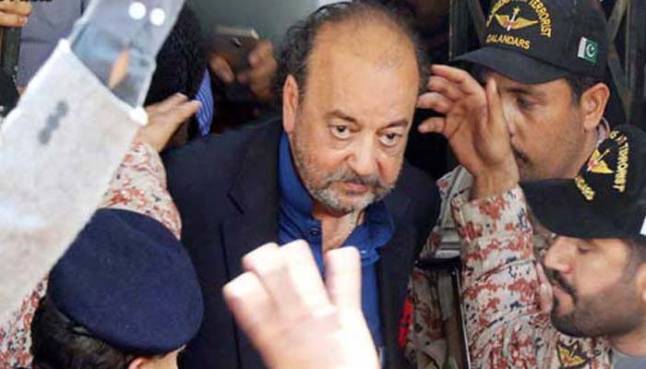 NAB arrests SA Speaker Siraj Durrani on SC order to surrender.