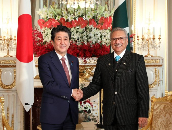 President expresses grief over death of Shinzo Abe