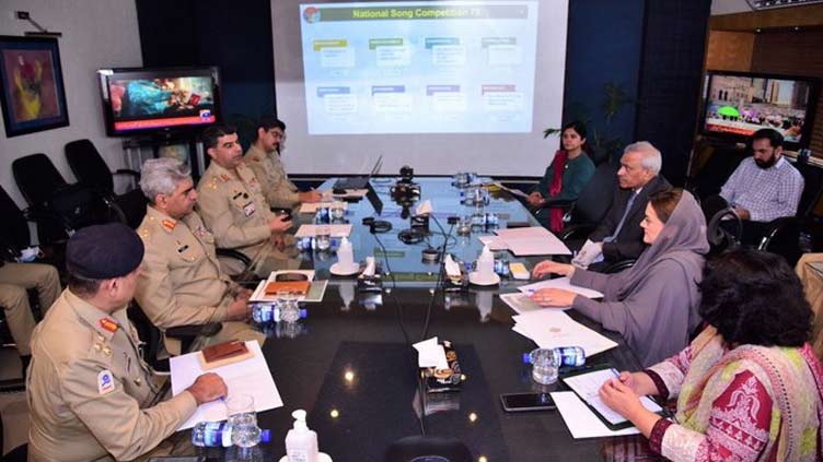 DG ISPR and Marriyum Aurangzeb review plan to celebrate diamond jubilee