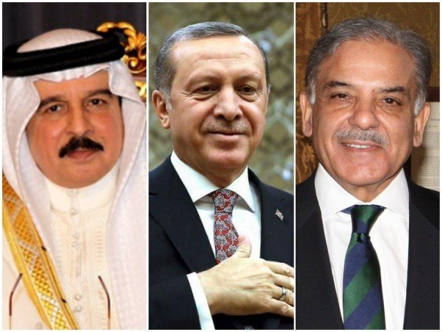 PM greets Turkish president and Bahrain King