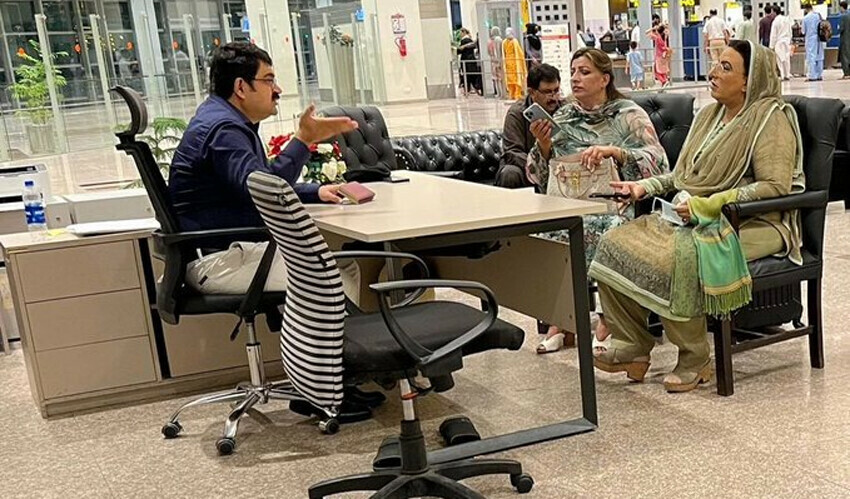 FIA offloads PTI leader Firdous Awan from Dubai bound flight